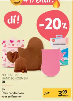 Di Di zelfbruiner handschoenen aanbieding