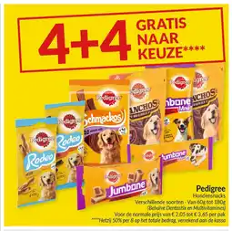 Intermarché Pedigree Hondensnacks aanbieding