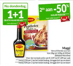 Intermarché Maggi Verschillende soorten aanbieding