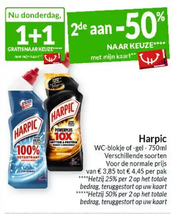 Intermarché Harpic aanbieding