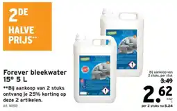 GAMMA Forever bleekwater 15° 5 L aanbieding