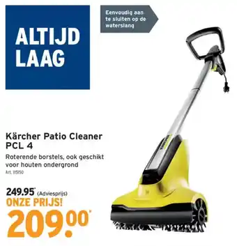 GAMMA Kärcher Patio Cleaner PCL 4 aanbieding