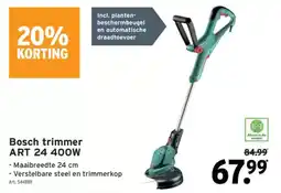 GAMMA Bosch trimmer ART 24 400W aanbieding