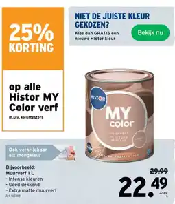 GAMMA Op alle histor my color verf aanbieding