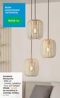 GAMMA Hanglamp romazzina aanbieding