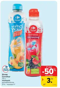 Carrefour Siroop Carrefour aanbieding