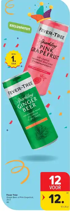 Carrefour Fever Tree aanbieding