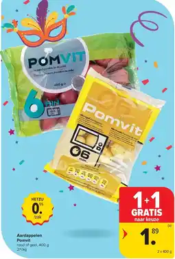 Carrefour Aardappelen Pomvit aanbieding