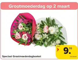 Carrefour Speciaal Grootmoederdagboeket aanbieding