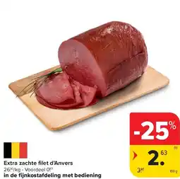 Carrefour Extra zachte fi let d’Anvers aanbieding