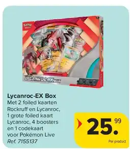 Carrefour Lycanroc-EX Box aanbieding