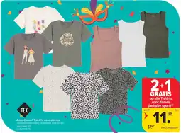 Carrefour Assortiment T-shirts voor dames aanbieding