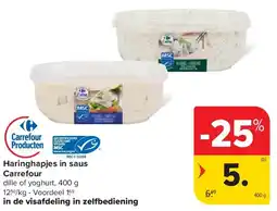 Carrefour Haringhapjes in saus Carrefour aanbieding