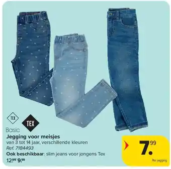 Carrefour Jegging voor meisjes aanbieding