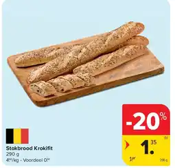 Carrefour Stokbrood Krokifi t aanbieding