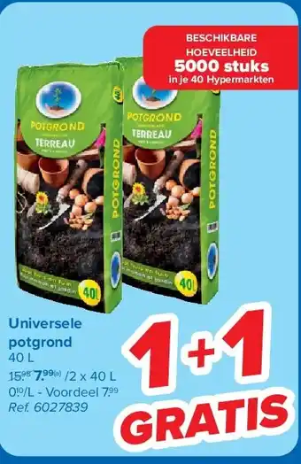 Carrefour Universele potgrond aanbieding