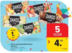 Carrefour Verse kaasspecialiteit Danio Danone aanbieding