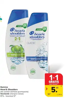 Carrefour Gamma Head & Shoulders aanbieding