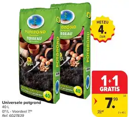 Carrefour Universele potgrond aanbieding