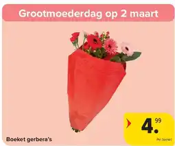 Carrefour Boeket gerbera’s aanbieding