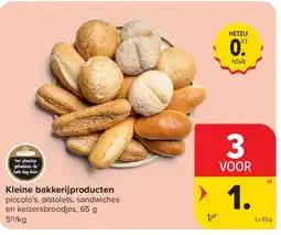 Carrefour Kleine bakkerijproducten aanbieding