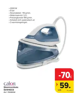 Carrefour Stoomcentrale SV4110C0 aanbieding