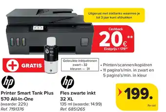 Carrefour Printer Smart Tank Plus 570 All-In-One aanbieding