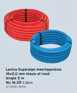 GAMMA Levica Superpipe meerlagenbuis aanbieding