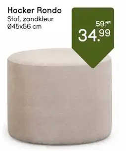 Leen Bakker Hocker Rondo aanbieding