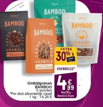 Cora Bamboo ontbijtgranen aanbieding