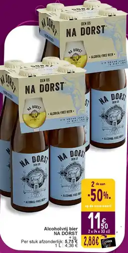 Cora Na dorst  alcoholvrij bier aanbieding