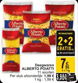 Cora Alberto poiatti deegwaren aanbieding