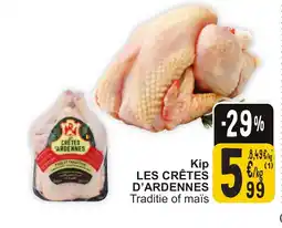 Cora Kip les crêtes d'ardennes aanbieding