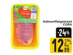 Cora Cora kalkoenfiletgebraad aanbieding