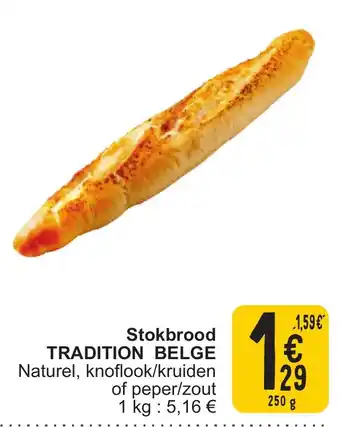 Cora Tradition belge stokbrood aanbieding