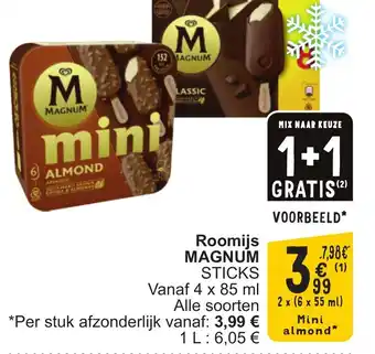 Cora Magnum roomijs aanbieding