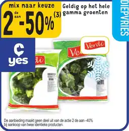 Cora Geldig op het hele (3) gamma groenten aanbieding