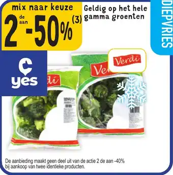 Cora Geldig op het hele (3) gamma groenten aanbieding