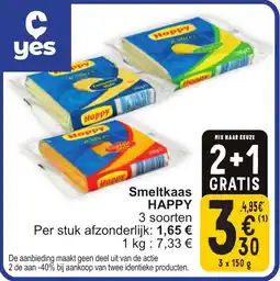 Cora Happy smeltkaas aanbieding