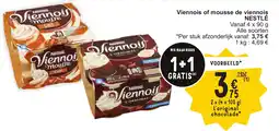 Cora Nestlé viennois of mousse de viennois aanbieding