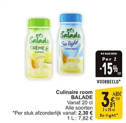 Cora Balade culinaire room aanbieding