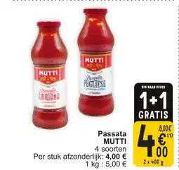 Cora Mutti passata aanbieding