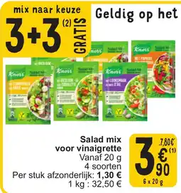 Cora Knor salad mix voor vinaigrette aanbieding