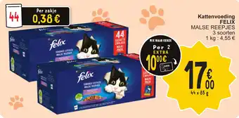 Cora Felix kattenvoeding aanbieding