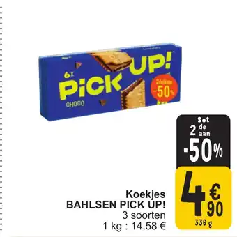 Cora Bahlsen pick up koekjes aanbieding