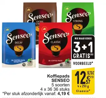 Cora Senseo koffiepads aanbieding