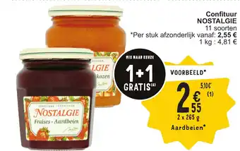 Cora Nostalgie confituur aanbieding