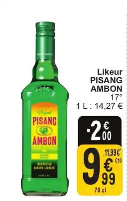 Cora Pisang ambon likeur aanbieding