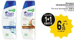 Cora Head& Shoulders shampoo aanbieding