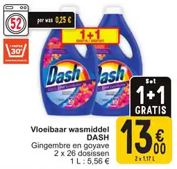 Cora Dash Vloeibaar wasmiddel aanbieding